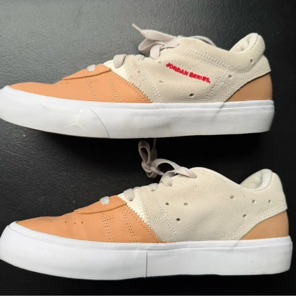 Jordan Kids' Sneakers in Tan and White
